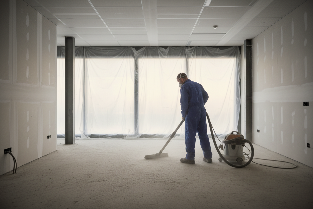 Nettoyage de fin de chantier à Vitry-sur-Seine